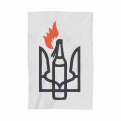 Полотенце с принтом Коктейль Молотова - PrintSalon