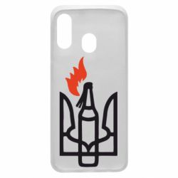Чехол для Samsung A40 Коктейль Молотова - PrintSalon