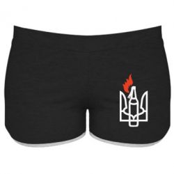 Женские шорты Коктейль Молотова - PrintSalon