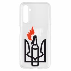 Чехол для Realme 6 Коктейль Молотова - PrintSalon