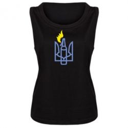 Женская майка Коктейль Молотова - PrintSalon