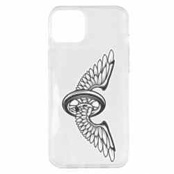 Чехол для iPhone 14 Plus Колесо и крылья - PrintSalon