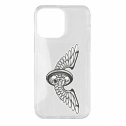 Чехол для iPhone 14 Pro Max Колесо и крылья - PrintSalon