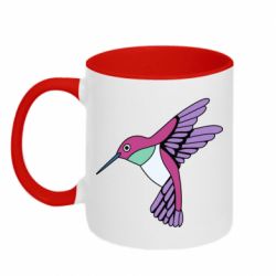 Чашка двухцветная 320ml Kolibri Art - PrintSalon