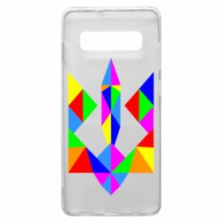 Чехол для Samsung S10+ Кольоровий герб - PrintSalon