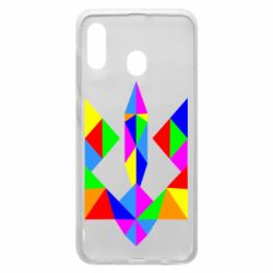 Чехол для Samsung A20 Кольоровий герб - PrintSalon