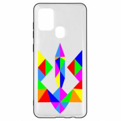 Чехол для Samsung A21s Кольоровий герб - PrintSalon