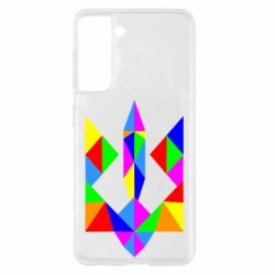 Чехол для Samsung S21 Кольоровий герб - PrintSalon