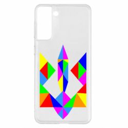 Чехол для Samsung S21+ Кольоровий герб - PrintSalon