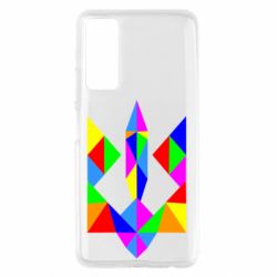 Чехол для Huawei P Smart 2021 Кольоровий герб - PrintSalon