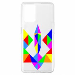 Чехол для Oppo A74 4G Кольоровий герб - PrintSalon