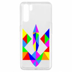 Чехол для Oppo A91/Reno3 Кольоровий герб - PrintSalon
