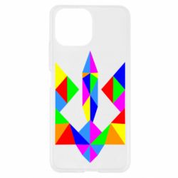 Чехол для Xiaomi Mi11 Lite Кольоровий герб - PrintSalon