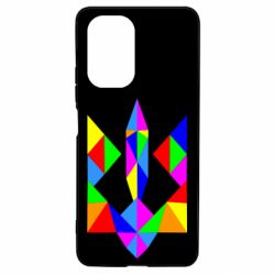 Чехол для Xiaomi Poco F3/K40 Кольоровий герб - PrintSalon