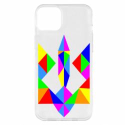 Чехол для iPhone 14 Plus Кольоровий герб - PrintSalon