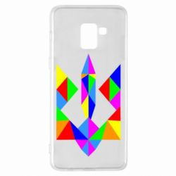 Чехол для Samsung A8+ 2018 Кольоровий герб - PrintSalon