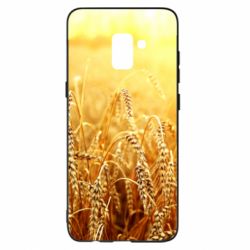 Чехол для Samsung A8+ 2018 Колоски - PrintSalon