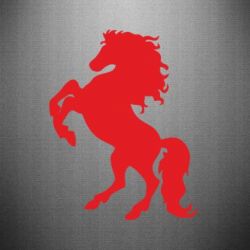 Наклейка Конь - PrintSalon