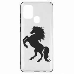 Чехол для Samsung A21s Конь - PrintSalon
