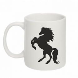 Чашка 320ml Конь