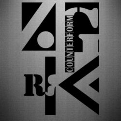 Наклейка Контрформа - PrintSalon