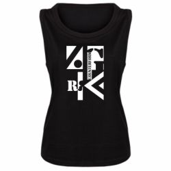 Женская майка Контрформа - PrintSalon