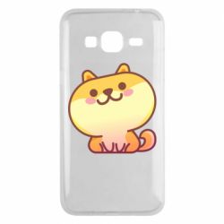 Чехол для Samsung J3 2016 Корги с улыбкой - PrintSalon