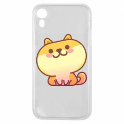 Чехол для iPhone XR Корги с улыбкой - PrintSalon
