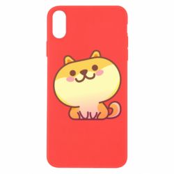 Чехол для iPhone Xs Max Корги с улыбкой - PrintSalon