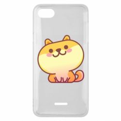 Чехол для Xiaomi Redmi 6A Корги с улыбкой - PrintSalon