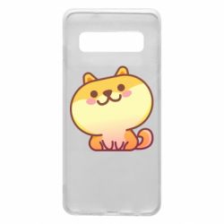 Чехол для Samsung S10 Корги с улыбкой - PrintSalon