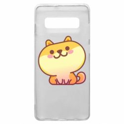 Чехол для Samsung S10+ Корги с улыбкой - PrintSalon