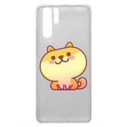 Чехол для Huawei P30 Pro Корги с улыбкой - PrintSalon