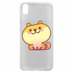 Чехол для Xiaomi Redmi 7A Корги с улыбкой - PrintSalon