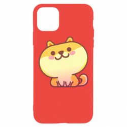 Чехол для iPhone 11 Pro Max Корги с улыбкой - PrintSalon