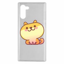 Чехол для Samsung Note 10 Корги с улыбкой - PrintSalon
