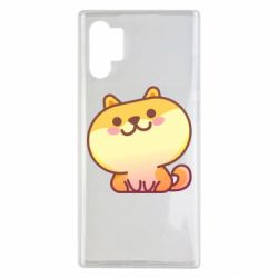 Чехол для Samsung Note 10 Plus Корги с улыбкой - PrintSalon