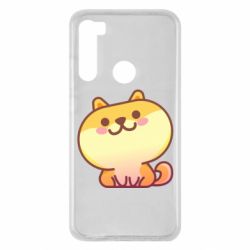 Чехол для Xiaomi Redmi Note 8 Корги с улыбкой - PrintSalon