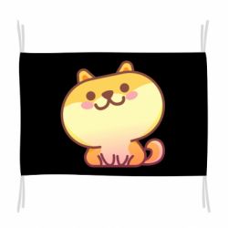 Флаг Корги с улыбкой - PrintSalon