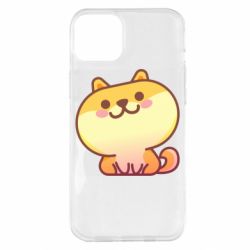 Чехол для iPhone 14 Plus Корги с улыбкой - PrintSalon