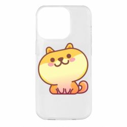 Чехол для iPhone 14 Pro Корги с улыбкой - PrintSalon