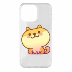 Чехол для iPhone 14 Pro Max Корги с улыбкой - PrintSalon