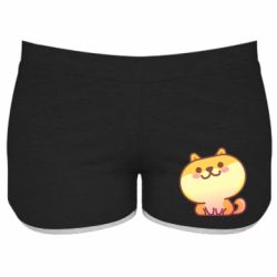 Женские шорты Корги с улыбкой - PrintSalon