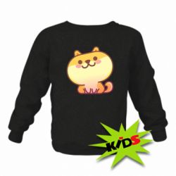 Детский свитшот Корги с улыбкой - PrintSalon