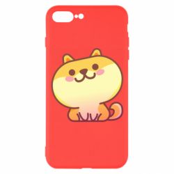 Чехол для iPhone 7 Plus Корги с улыбкой - PrintSalon