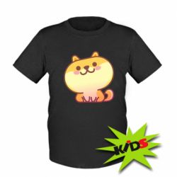 Детская футболка Корги с улыбкой - PrintSalon