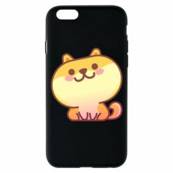 Чехол для iPhone 6/6S Корги с улыбкой - PrintSalon