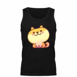 Мужская майка Корги с улыбкой - PrintSalon