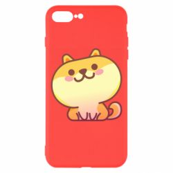 Чехол для iPhone 8 Plus Корги с улыбкой - PrintSalon