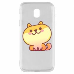 Чехол для Samsung J3 2017 Корги с улыбкой - PrintSalon